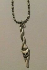 Chat Collier pendentif chat - métal argenté