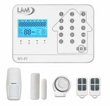 Alarme Maison Sans Fil Atena LKM Sécurité Alarme GSM WiFi PSTN Antivol
