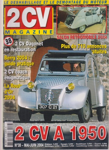 2cv magazine dagonet - n°38,