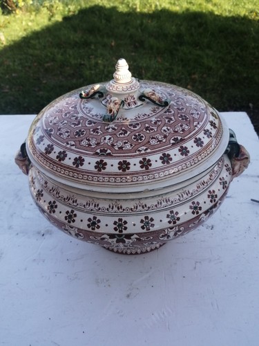 Longwy soupiere xix - longwy,