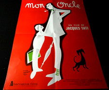 jacques tati / MON ONCLE  my uncle affiche cinema 60x80cm pierre etaix neuve µ