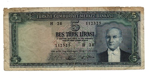 Turquie turkey ataturk billet - ataturk,