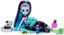 Boîte Cassée Monster High Poupée FRANKIE STEIN Avec Chiot CREEPOVER PARTY HKY68