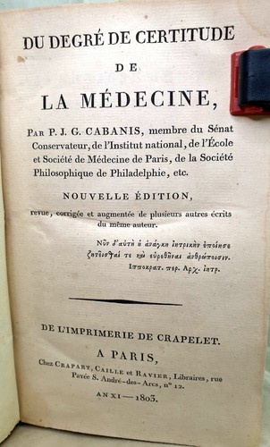 Livre ancien 1803 - livre,