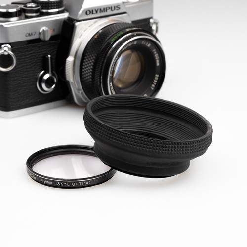 Rubber lens hood skylight - lens,