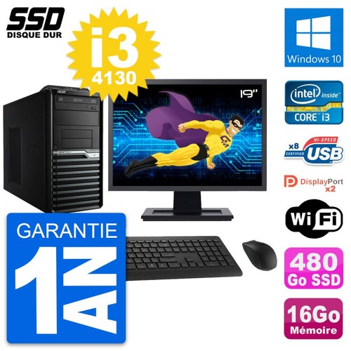 Tour acer m4630g - ecran, 19"