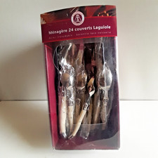LAGUIOLE Ménagere 24 Pieces Inox Set de Couverts de Table France