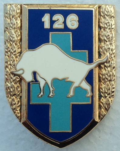 Insigne 126 régiment - 126°, ri