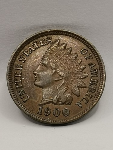 Cent indian head 1900 - 1, /