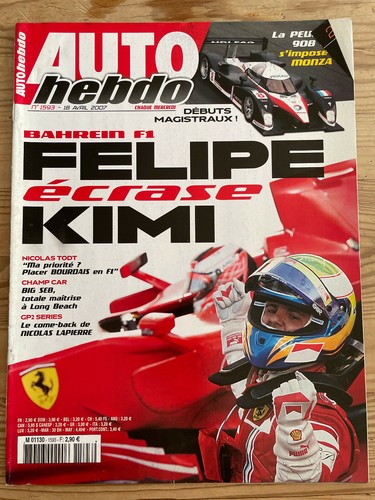 Auto hebdo 1593 04 2007 - n°1593, 18/04/2007