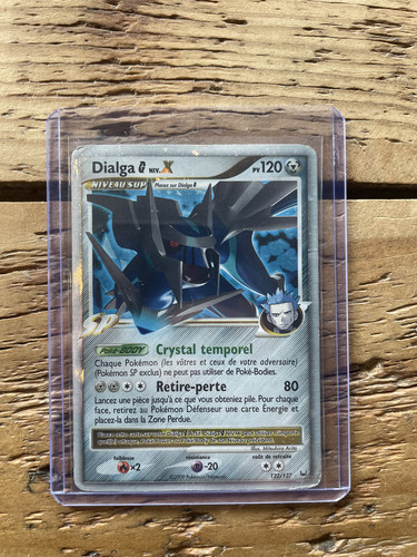 Carte pokémon dialga niv x - carte,