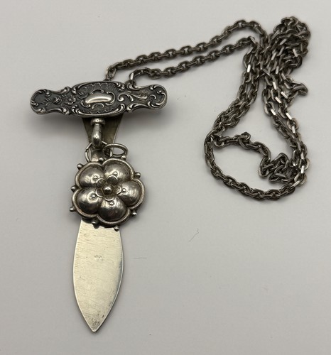 Ancien chatelaine pince - ancien, à