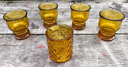 Vintage lot verres - vintage,
