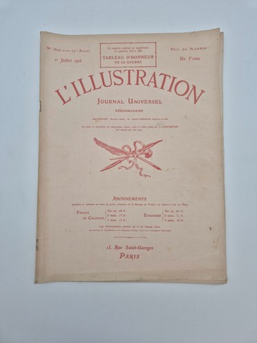 Illustration 1er juillet - l'illustration,
