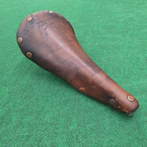 Ideale leather saddle vintage - saddle,