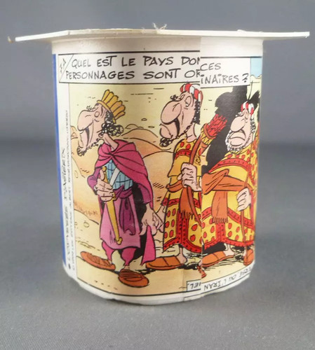 Asterix pot de - de, yoghourt
