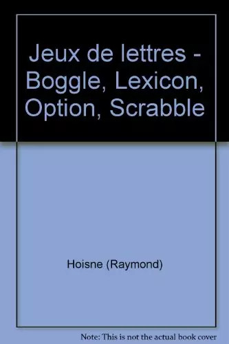 Jeux lettres boggle - de,
