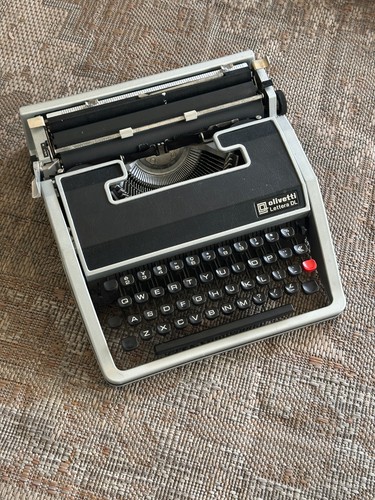 Vintage olivetti lettera - lettera, dl