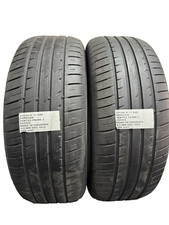 2 PNEUS D'OCCASION 225/60 R 17 99H HANKOOK ÉTÉ 4,5 MM DOT 1819 PNEUS D'OCCASION