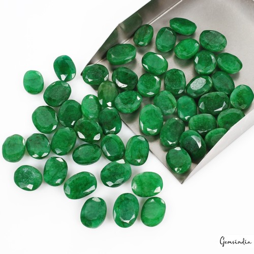 émeraude verte naturelle - verte,