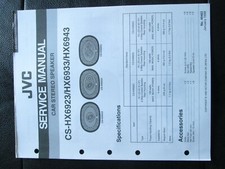 JVC CS-HX6923 HX6933 HX6943
