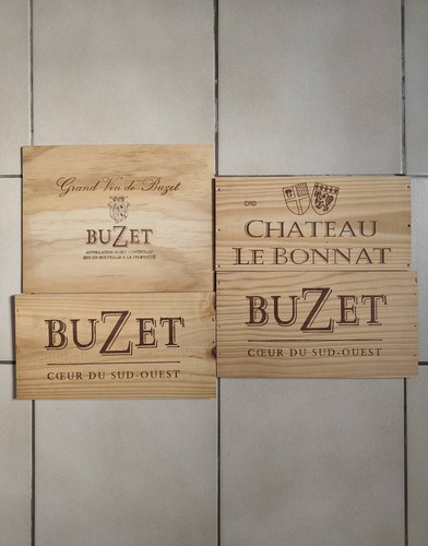 Vin lot estampes bois facade - 4,