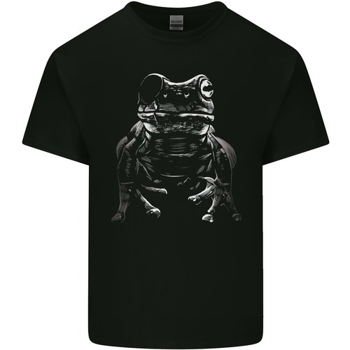 Grenouille avec masque - un,