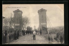 CPA Port a Binson, Le Pont 