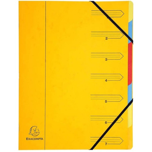 Trieur compartiments jaune - jaune,