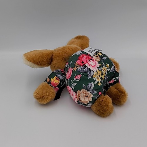 Ancienne peluche lapin marron