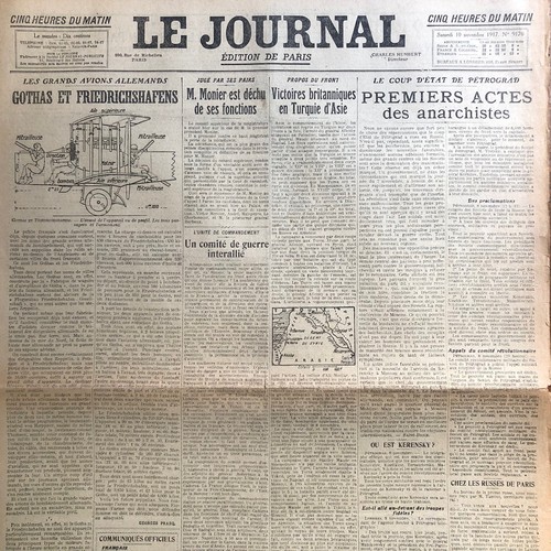 Quotidien journal ww1 - journal,