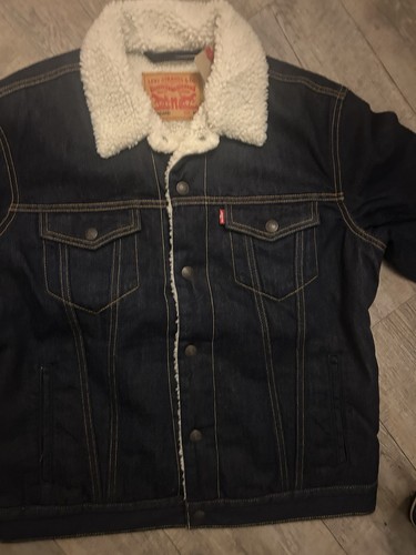 Levis blouson jean sherpa - levis,