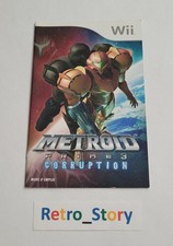Nintendo Wii - Metroid Prime 3 : Corruption - Notice / Instruction Manual - FRA