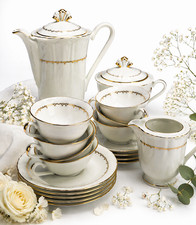 Service à café en porcelaine