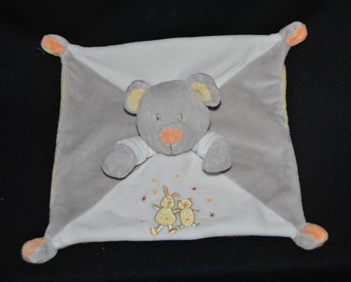 Doudou ours plat - 🐻, gris