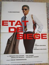 ETAT DE SIEGE Affiche  40X50