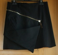 JUPE marque NANA BAILA PARIS LEANE Couleur Noire Taille 3 - fabriquée en France