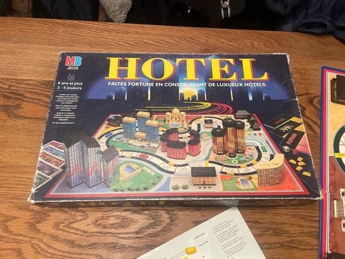 Jeu société hotel - mb,