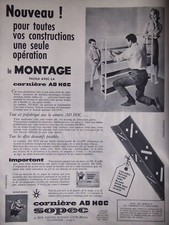 PUBLICITÉ AD HOC SOPEC VOS CONSTRUCTIONS AVEC LES CORNIERES 