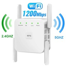 Wireless WIFI Booster Repetidor Repeater 1200Mbps Remote Wi-Fi Amplifier 802.11N