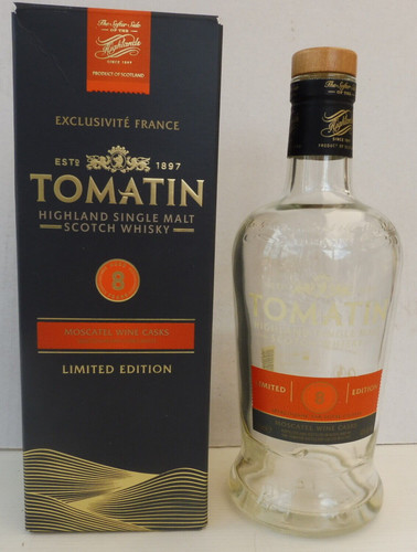 Boîte carton whisky tomatin - carton,