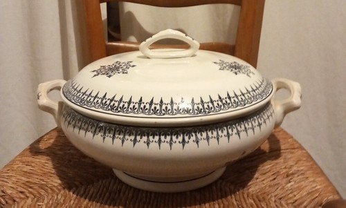 Soupiere ancienne amand - soupiere,
