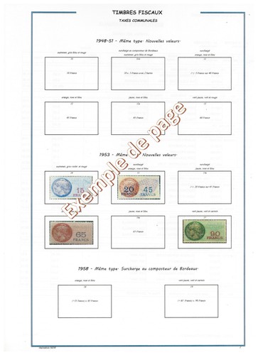 France timbres fiscaux taxes - ,