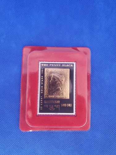 The penny black bhutan - penny,