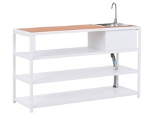 Ilot de Cuisine de Jardin Avec