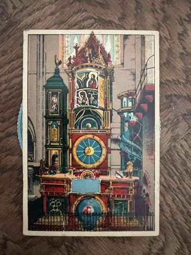 Carte postale horloge - postale/, l'horloge
