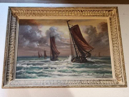 Tableau marine huile jean - marine, huile(jean