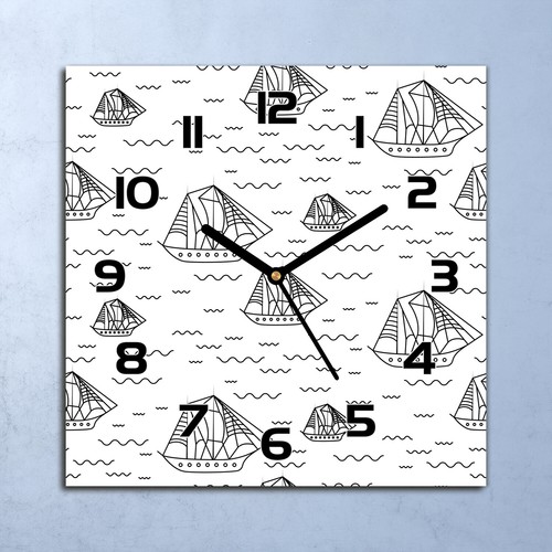 Horloge murale verre - en,