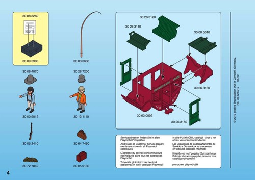 Choix pièce pour playmobil - pièce,