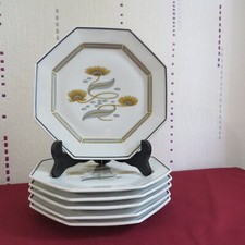 6 assiettes à dessert en